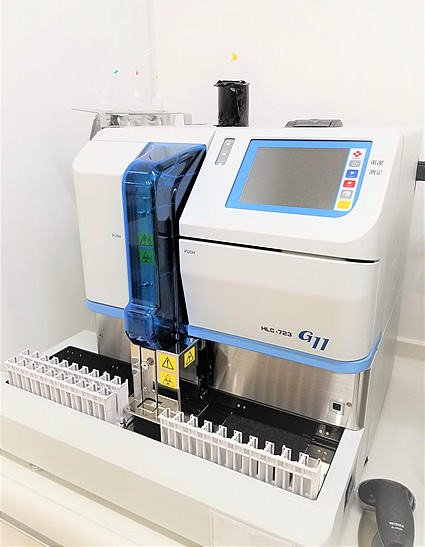 院内迅速採血検査が可能です